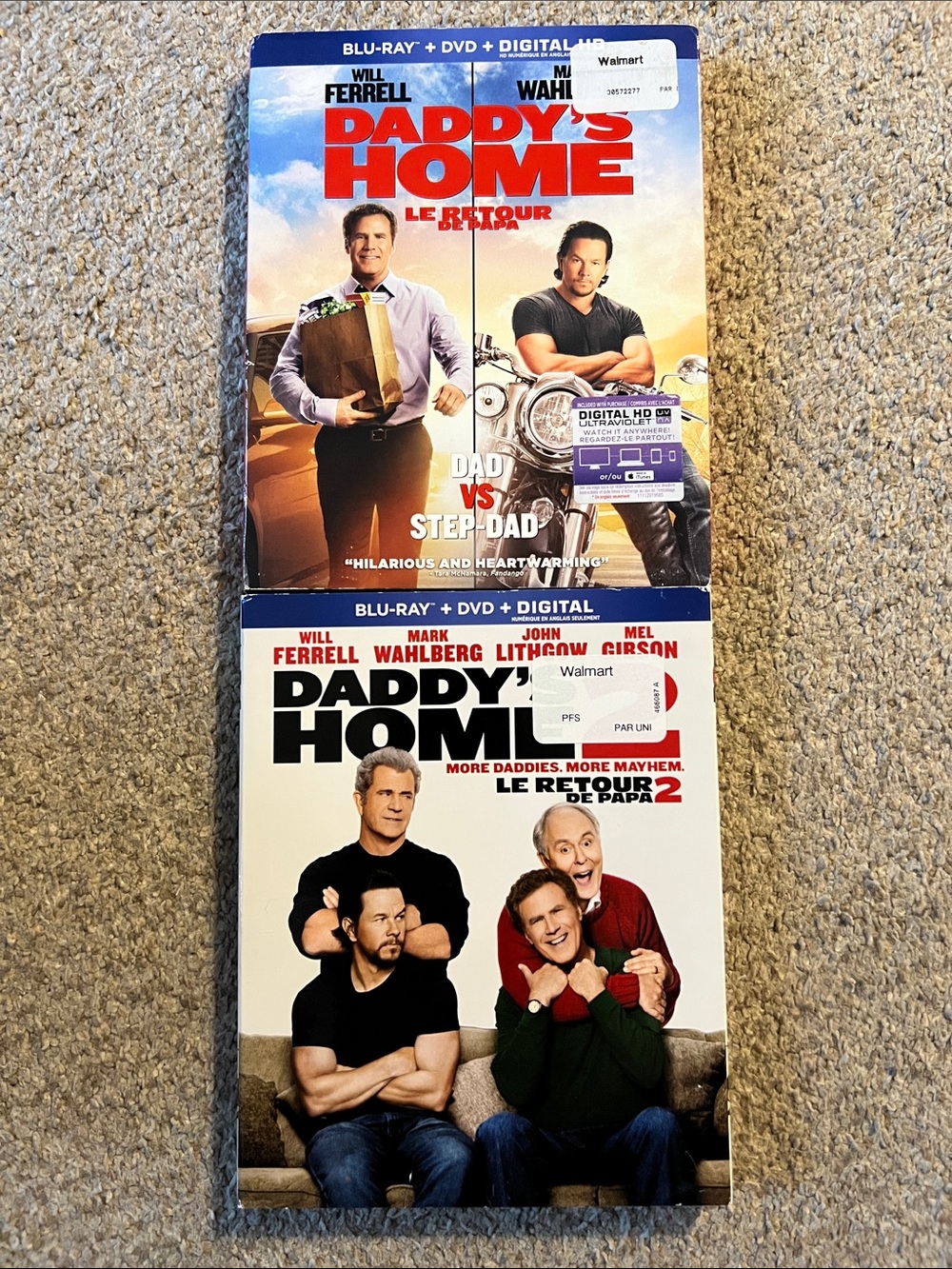 Daddy's Home / Daddy's Home 2 Blu-ray + DVD Double Feature